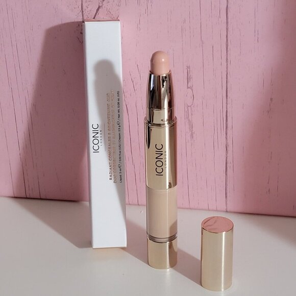 ICONIC LONDON Radiant Concealer & Brightening Duo WARM FAIR 2-in-1 - Picture 1 of 9